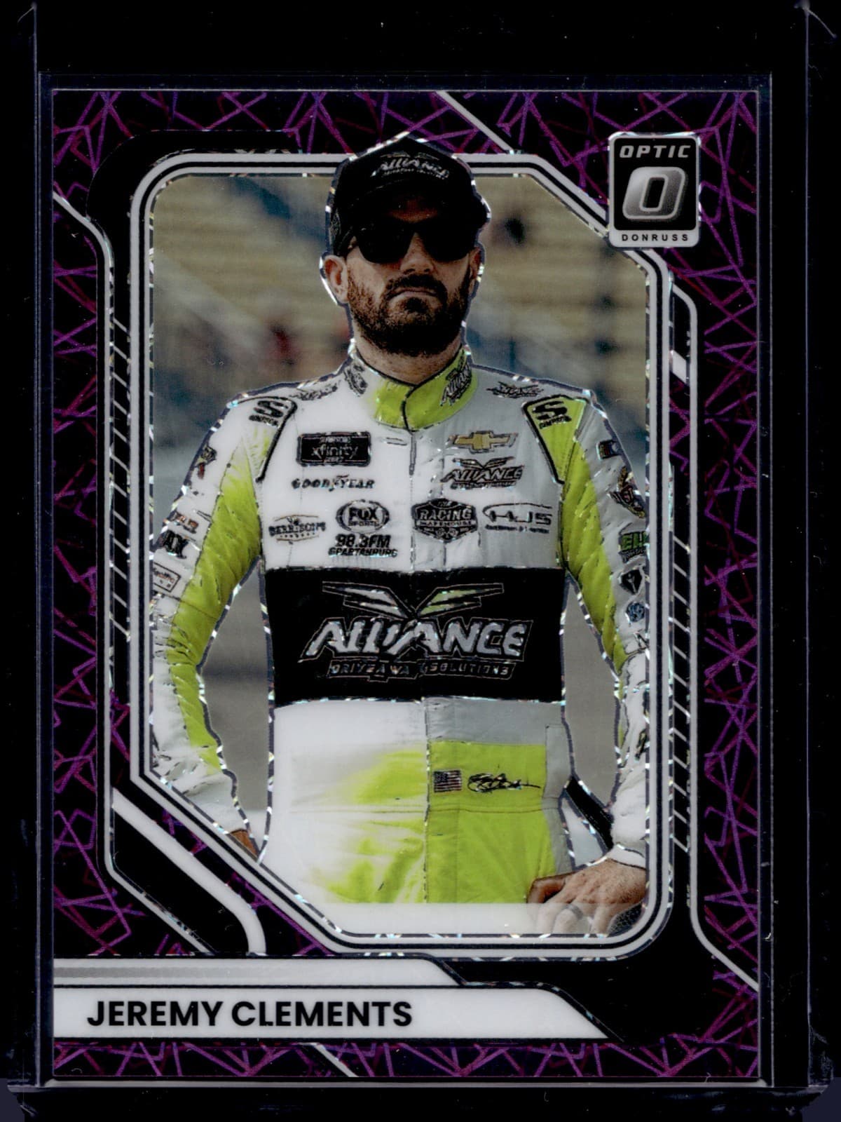 Jeremy Clements trading card