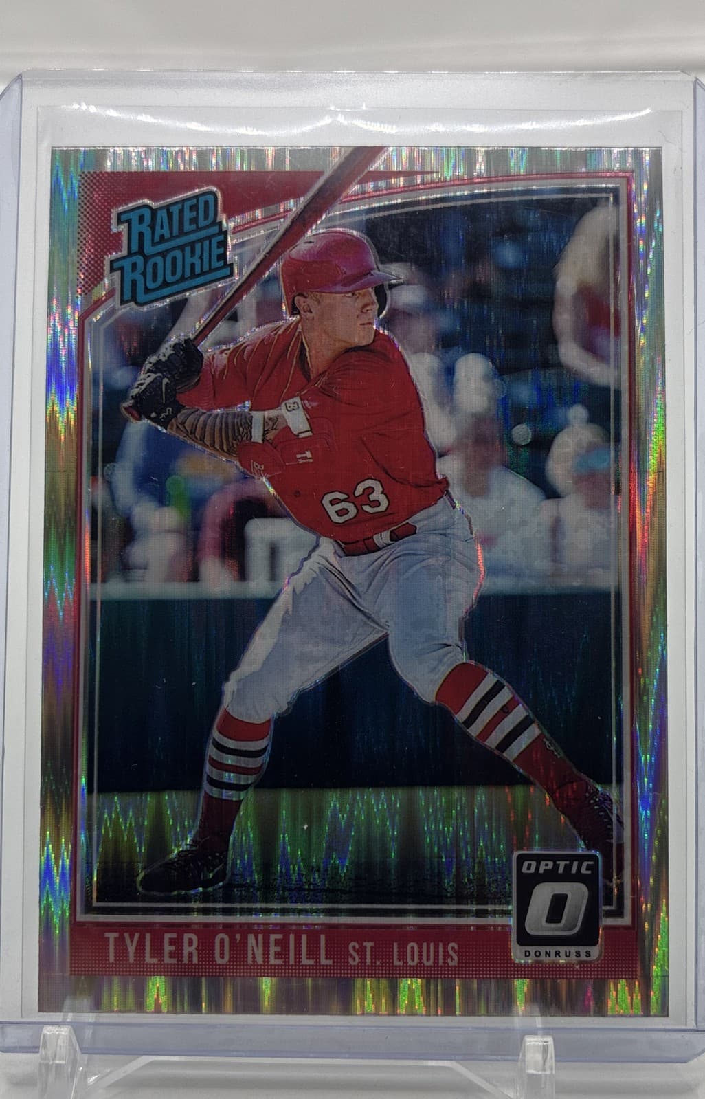 Tyler O'Neill 2018 panini Donruss Optic