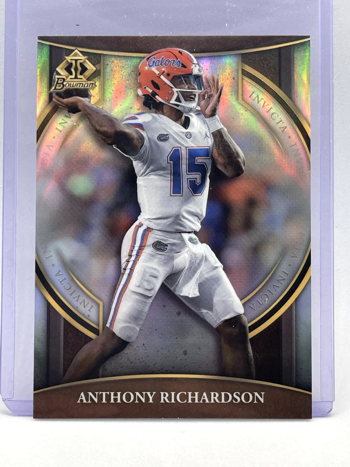 University Invicta 2022 Bowman Chrome