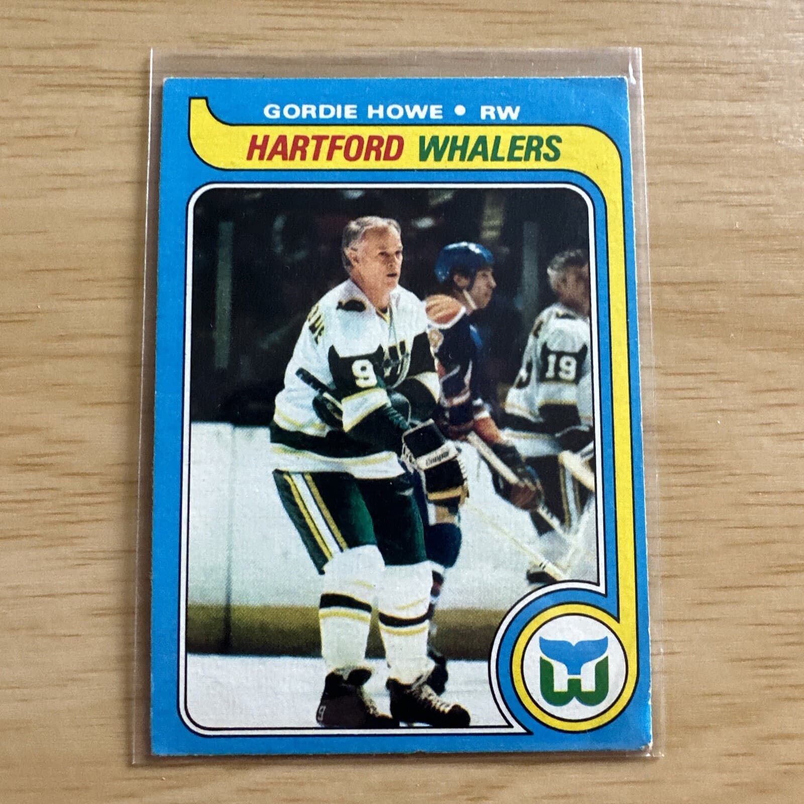 GORDIE HOWE -80 HOCKEY WHALERS 1979 Topps