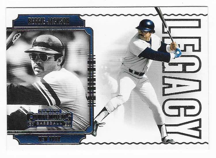 Legacy Reggie Jackson 2020 Panini Contenders 2020 Panini Contenders