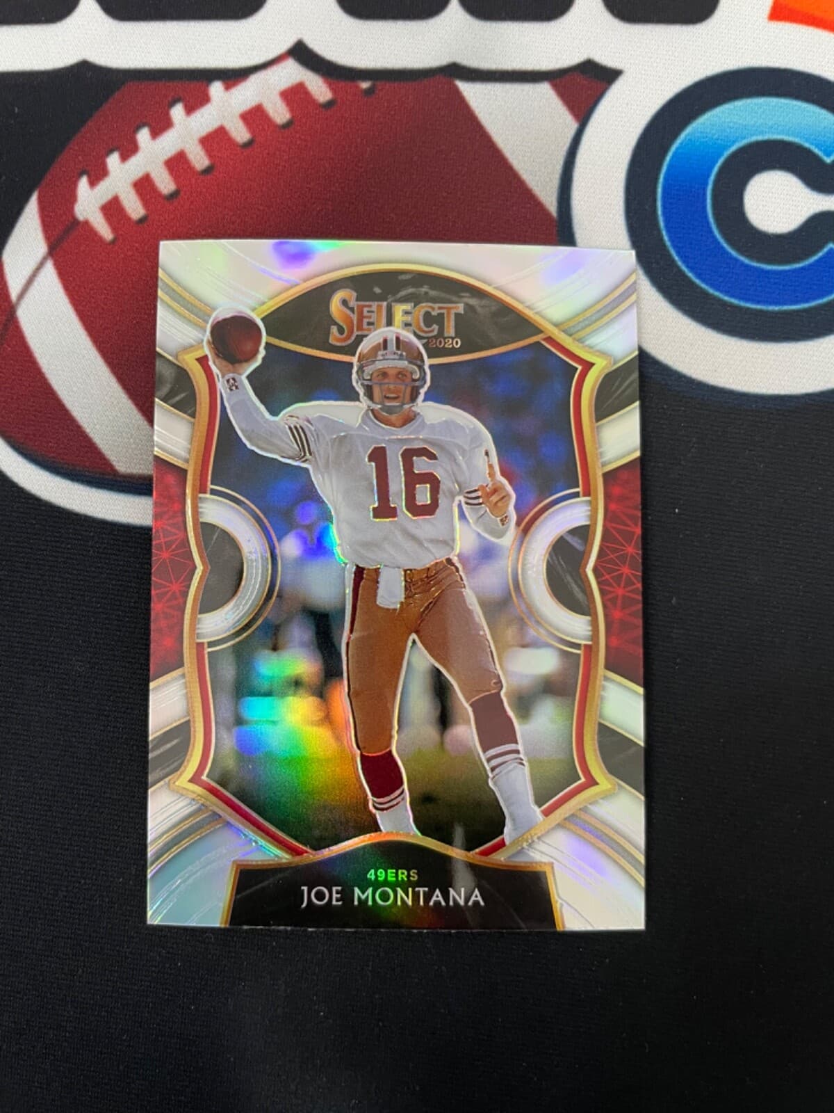 Joe Montana Football 2020 Panini Select