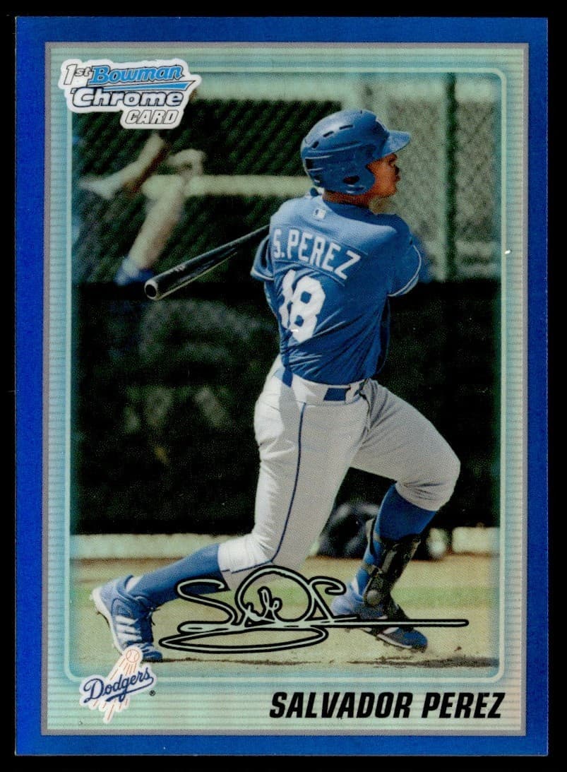 Prospects Blue Refractors 2010 Bowman Chrome