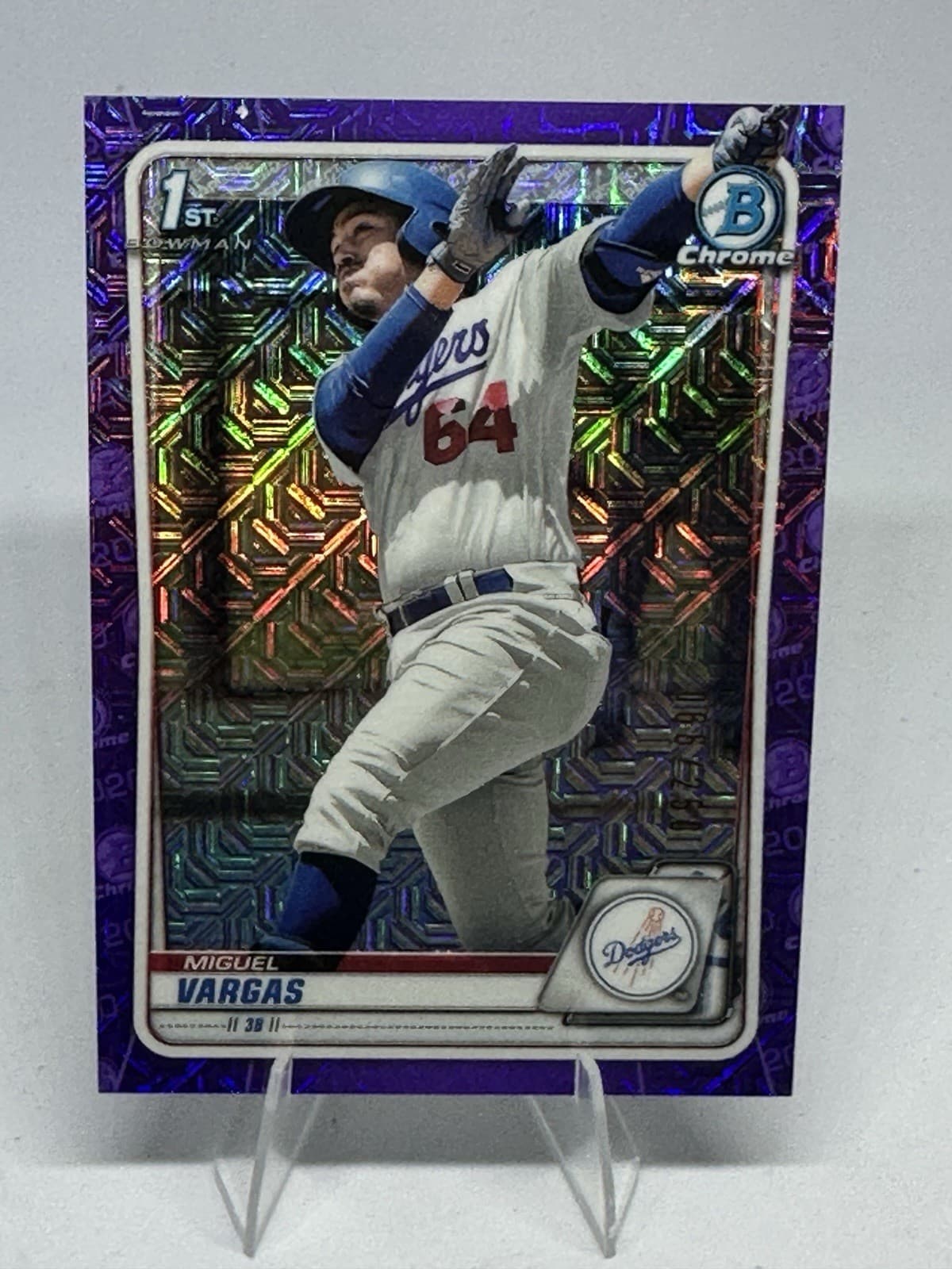 Bowman Miguel Vargas 2020 Bowman Chrome 2020 Bowman Chrome