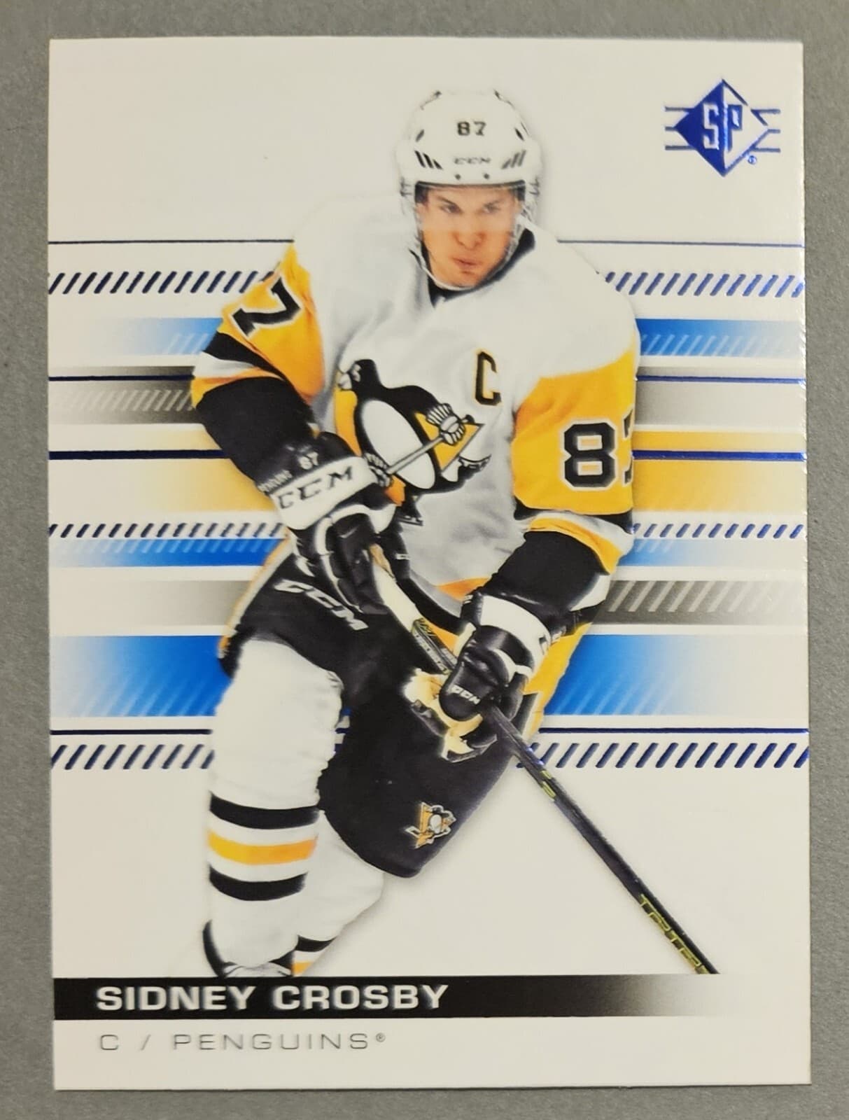 Sidney Crosby Penguins 2019 Upper Deck SP
