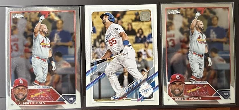 ALBERT PUJOLS TOPPS UPDATE SER 2021 Topps Chrome 2021 Topps Chrome