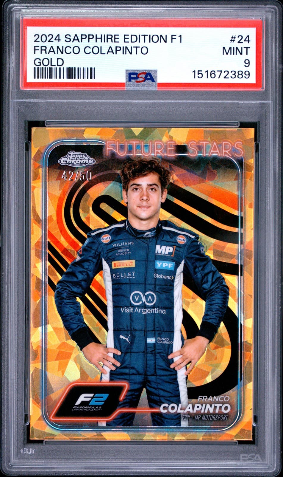 FORMULA 1 SAPPHIRE EDITION GOL 2024 Topps Chrome 2024 Topps Chrome