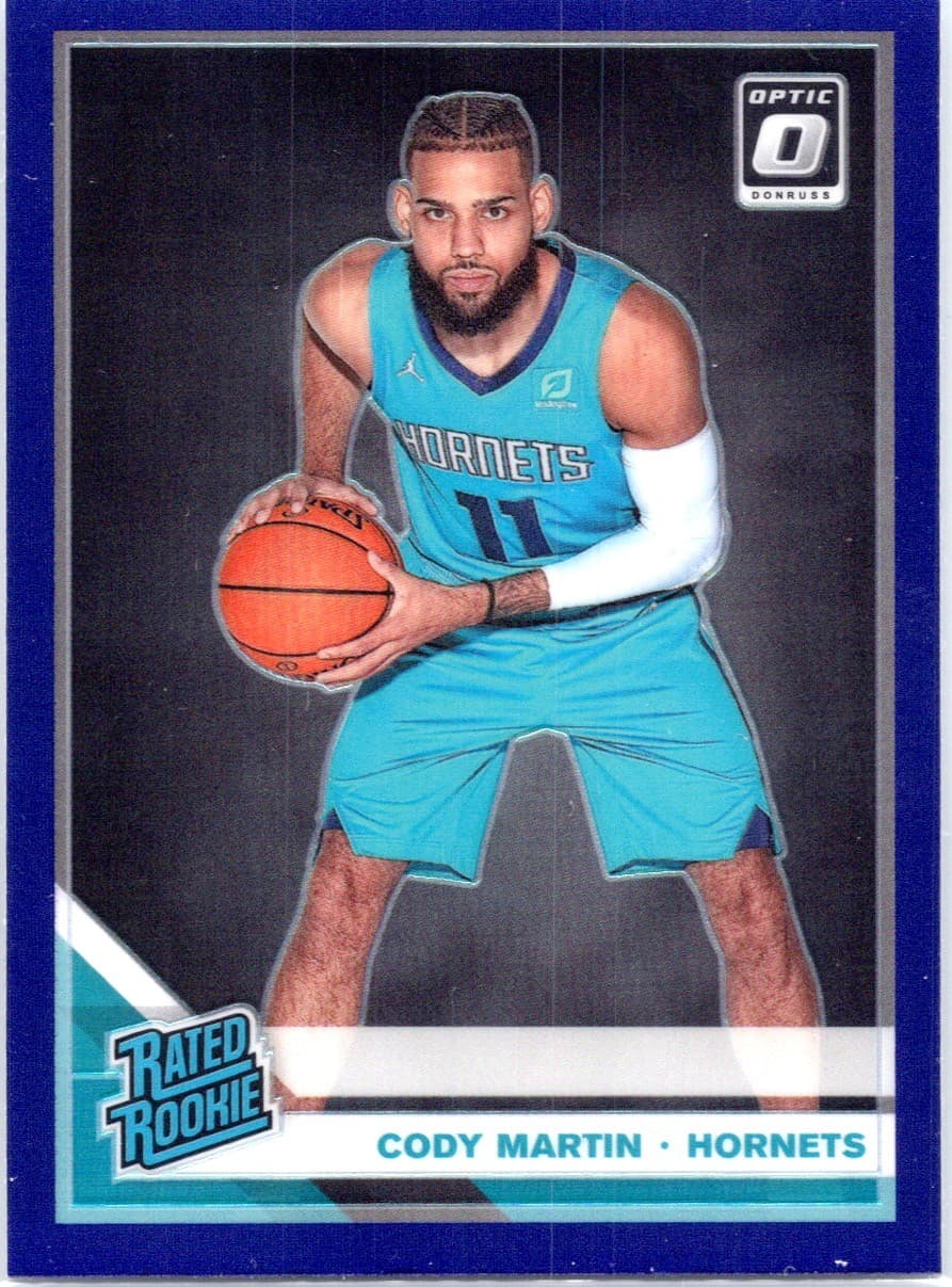 Cody Martin Purple 2019 Donruss Optic