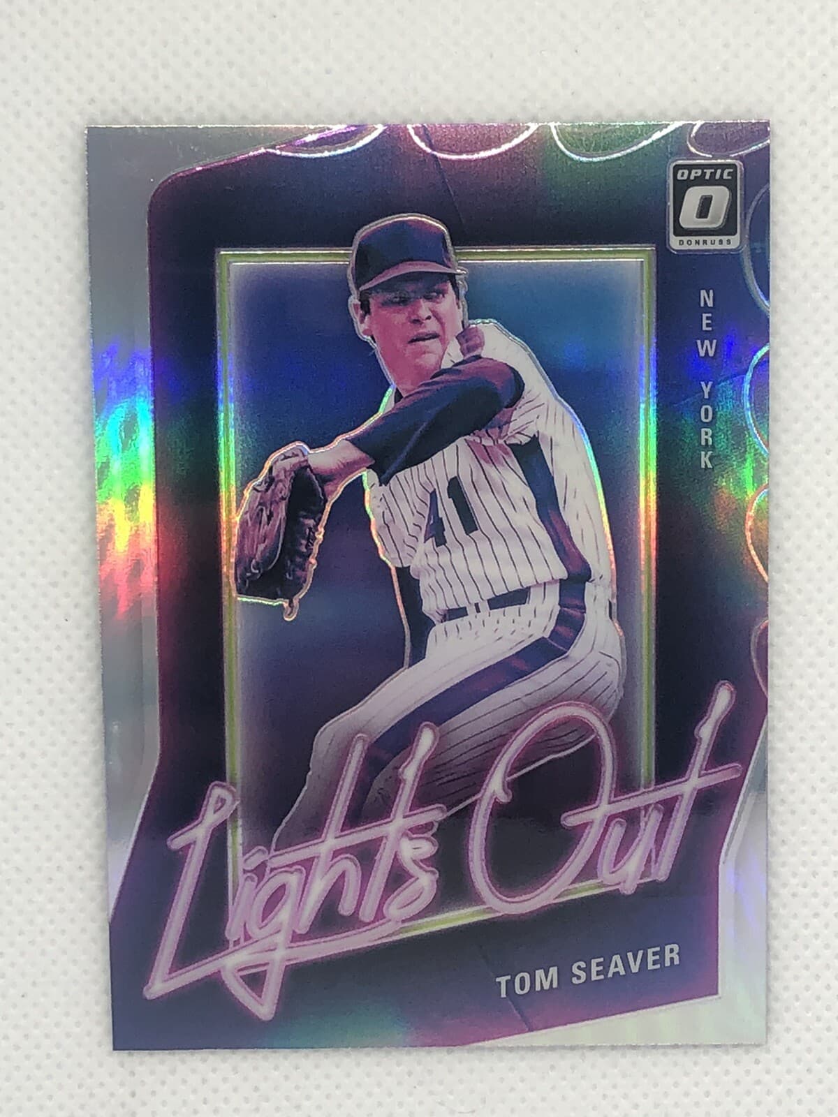 Lights Out Silver 2021 Donruss Optic