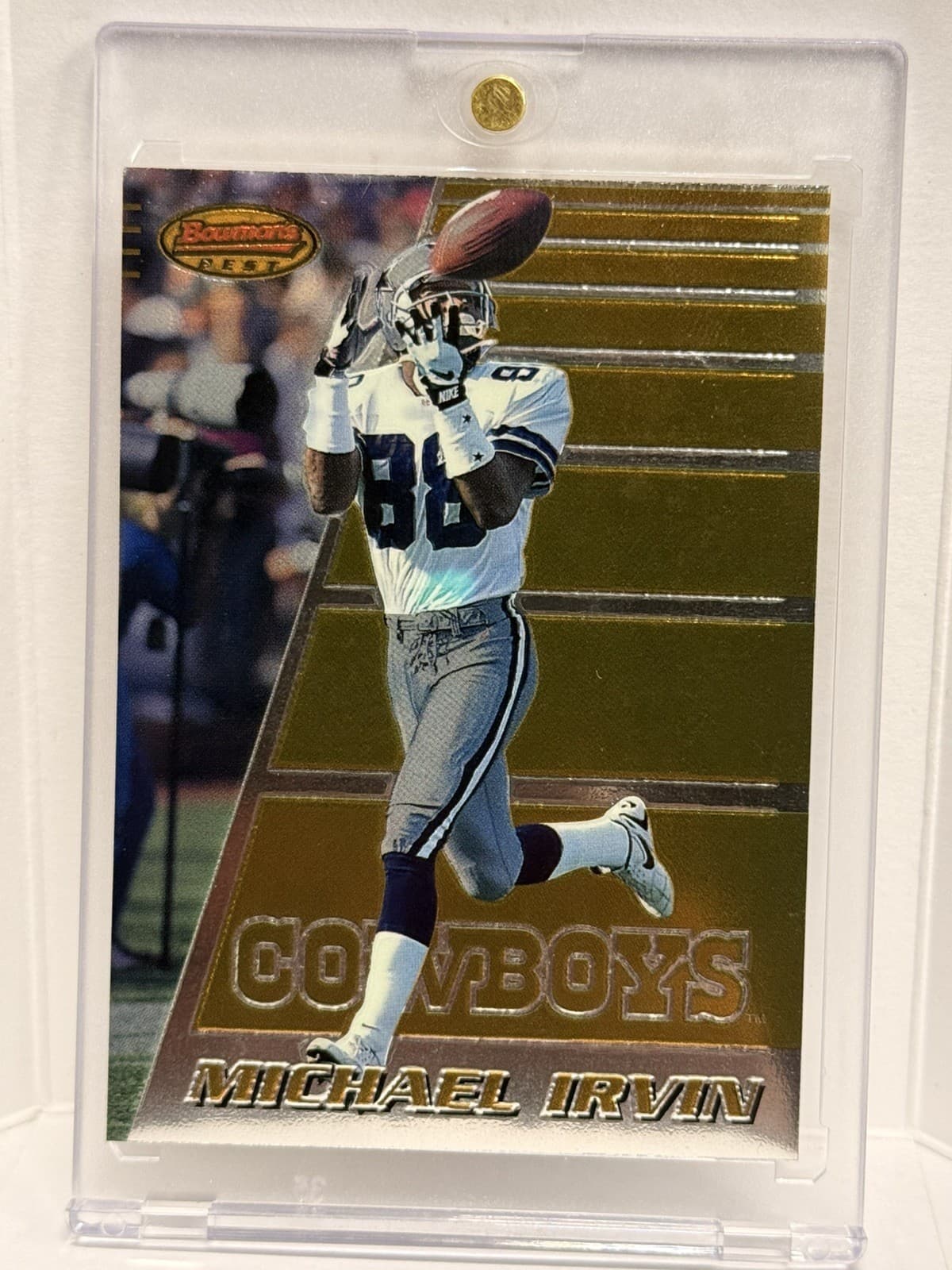 Michael Irvin 1996 Bowman 1996 Bowman refractor