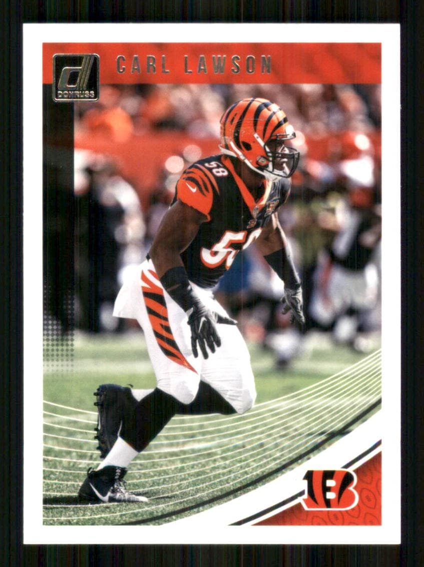 Carl Lawson Cincinnati 2018 Donruss 2018 Donruss