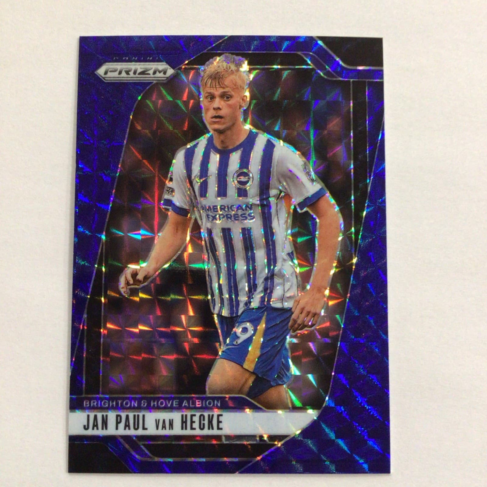 Jan Paul Van Hecke trading card