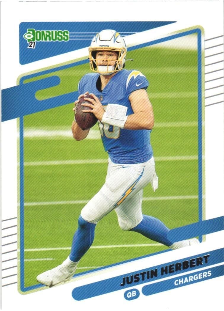 Justin Herbert Los 2021 Donruss