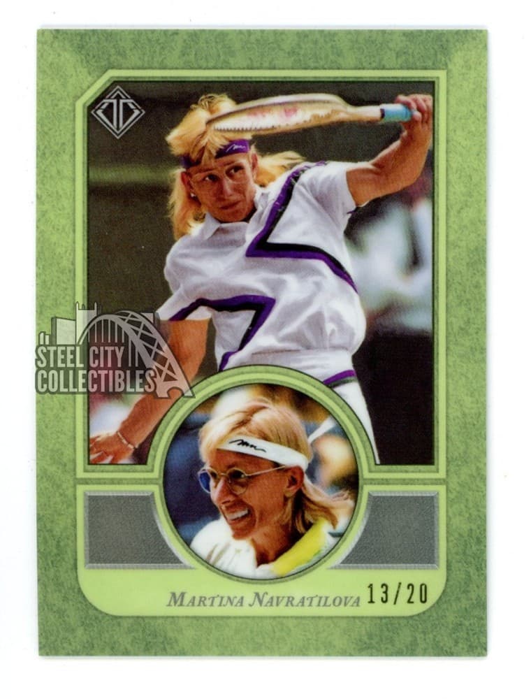 Martina Navratilova Transcendent 2020 Topps