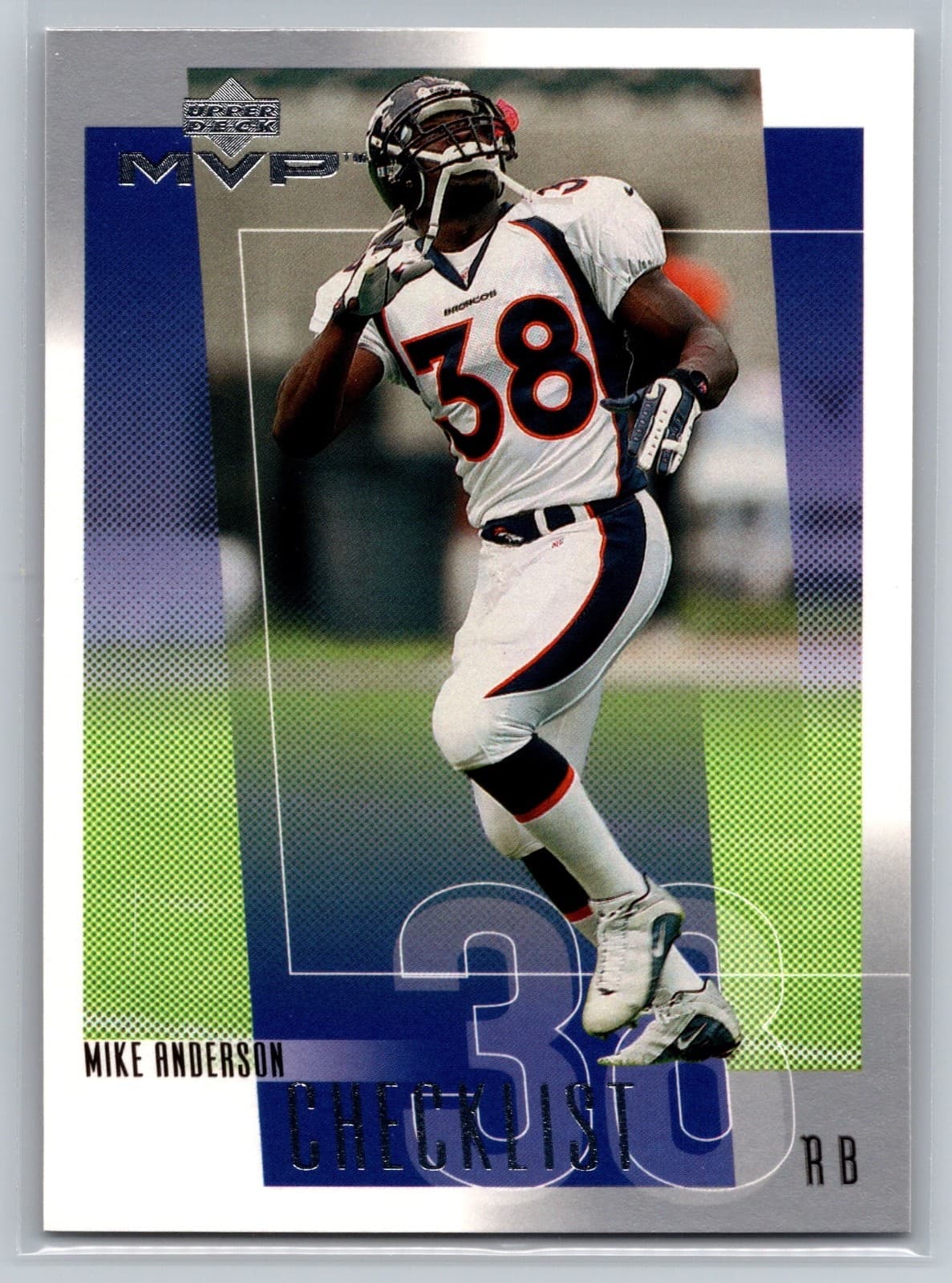Checklist Mike Anderson 2001 Upper Deck