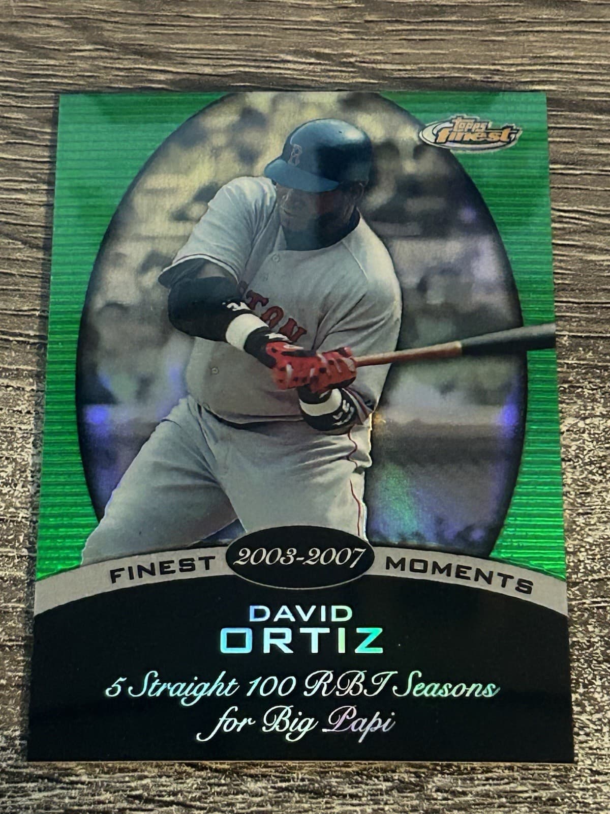 David Ortiz Moments 2008 Topps Finest 2008 Topps Finest