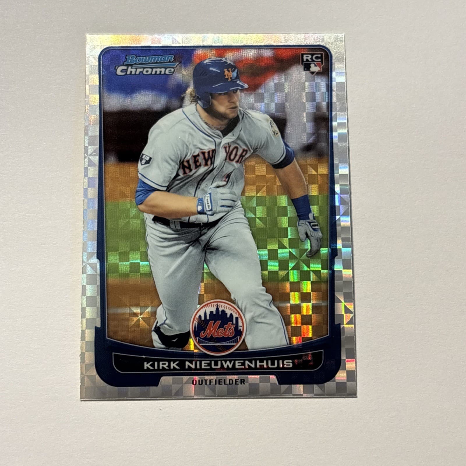 Kirk Nieuwenhuis Xfractor 2012 Bowman Chrome 2012 Bowman Chrome