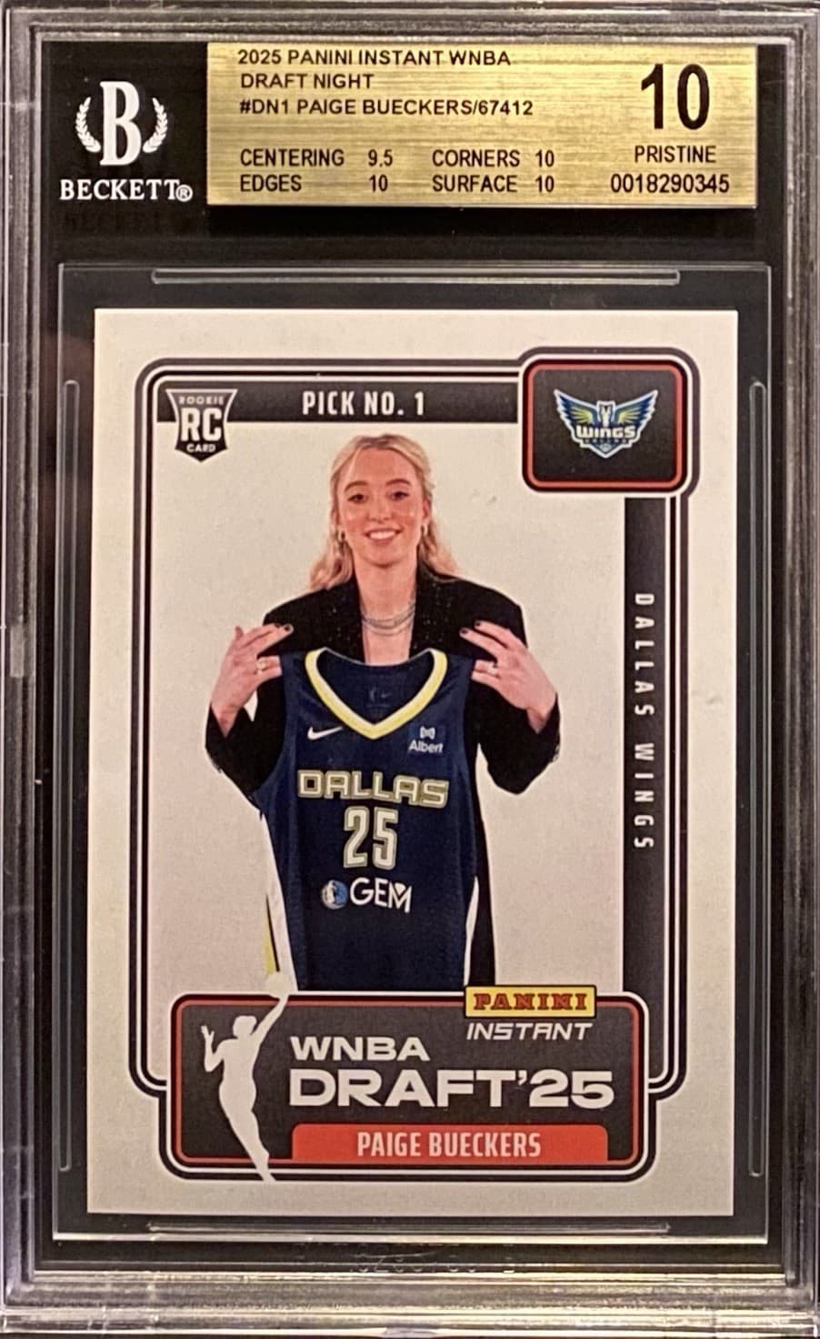 Pristine Wings 2025 Panini 2025 Panini