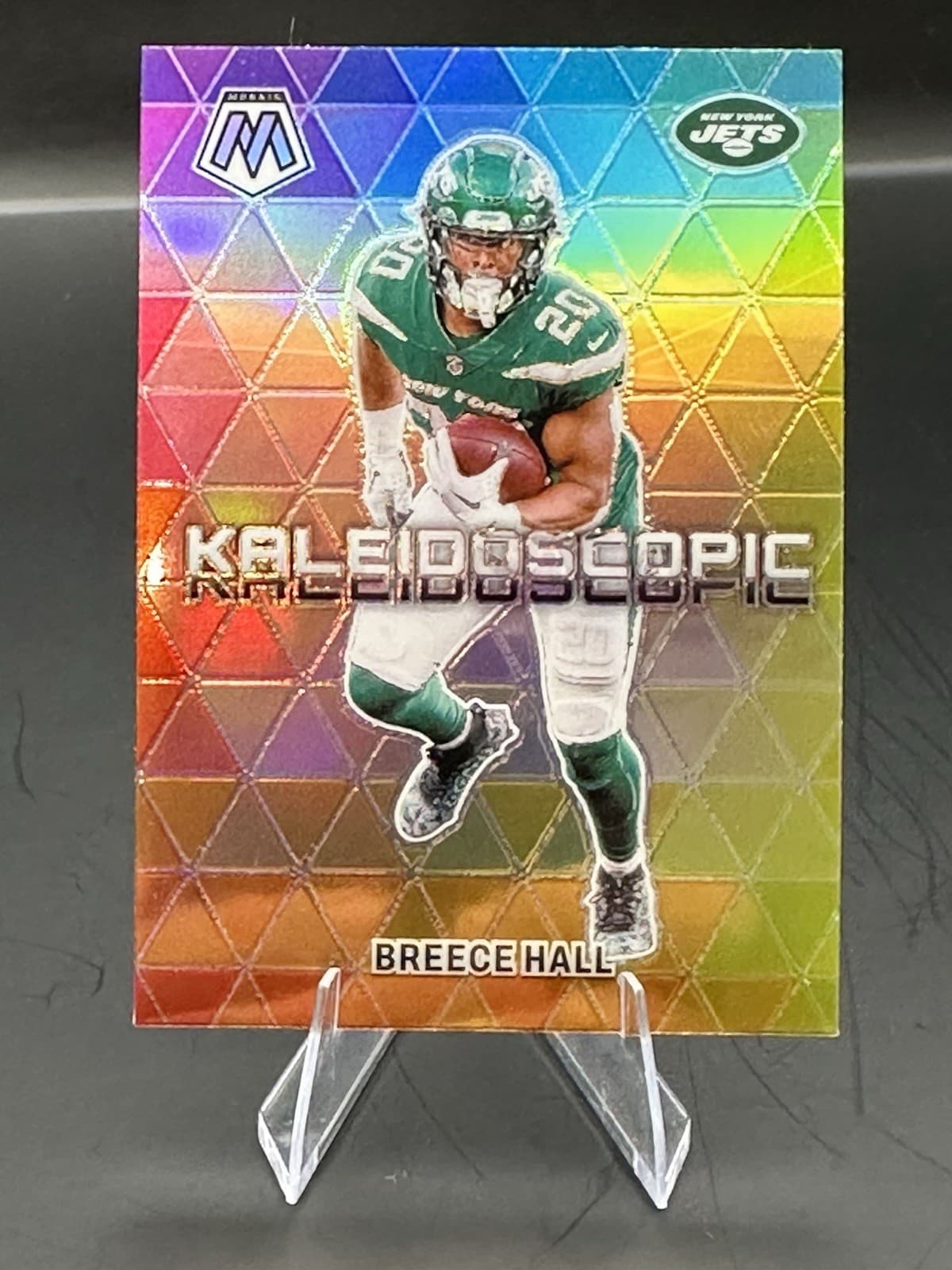 Football Breece Hall 2024 Panini Mosaic 2024 Panini Mosaic