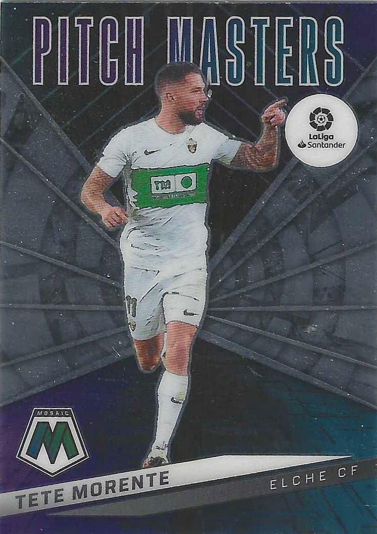 -22 LA LIGA TETE MORENTE PITCH 2021 Panini Mosaic 2021 Panini Mosaic
