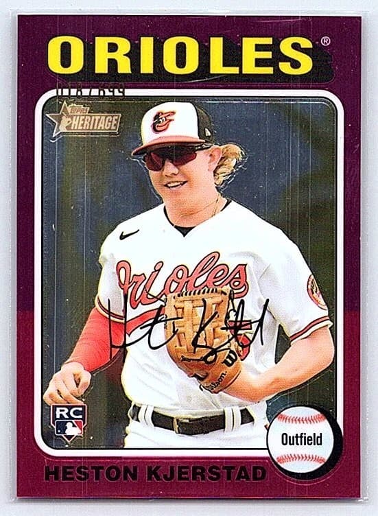 High Number 2024 Topps Heritage 2024 Topps Heritage