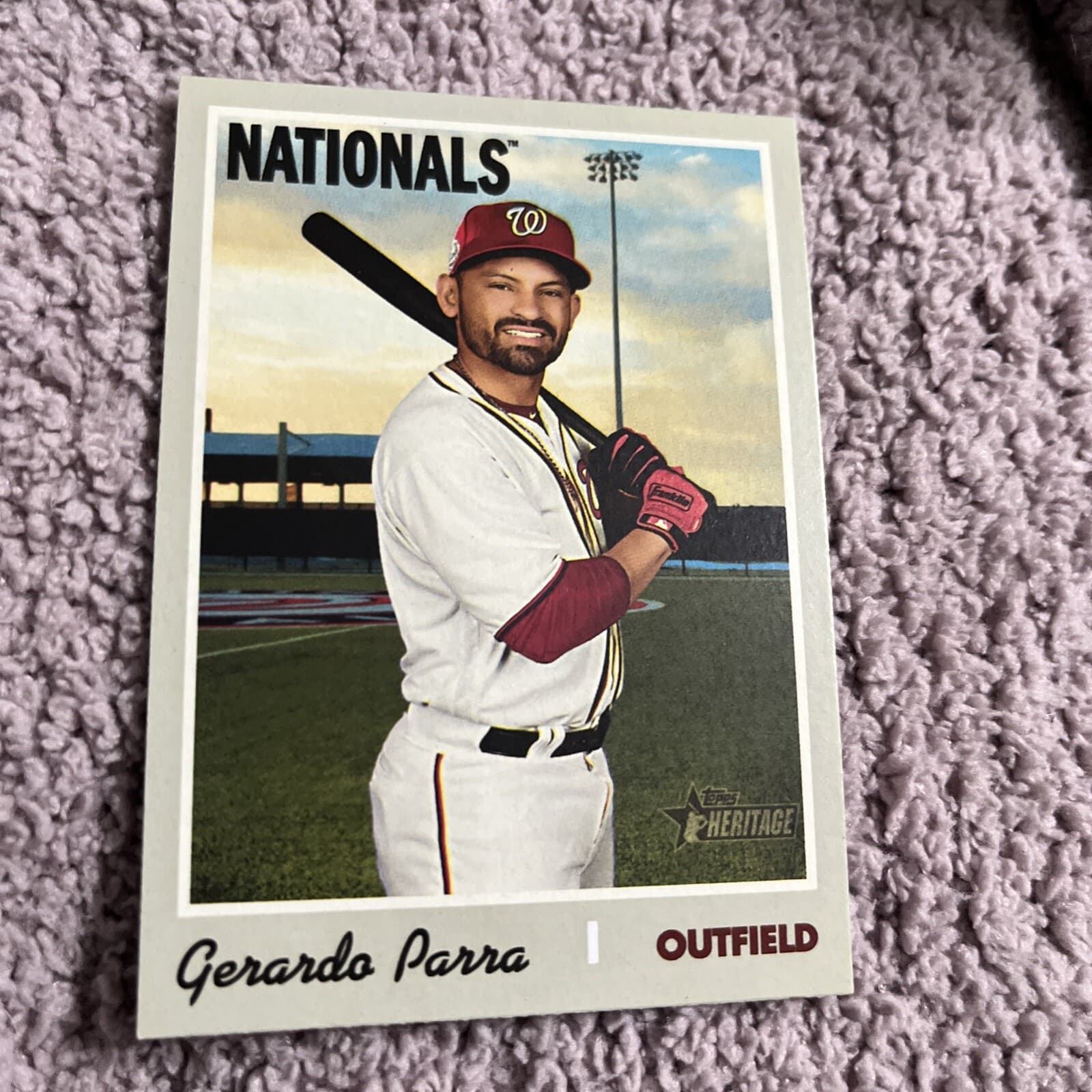 High Number Gerardo 2019 Topps Heritage