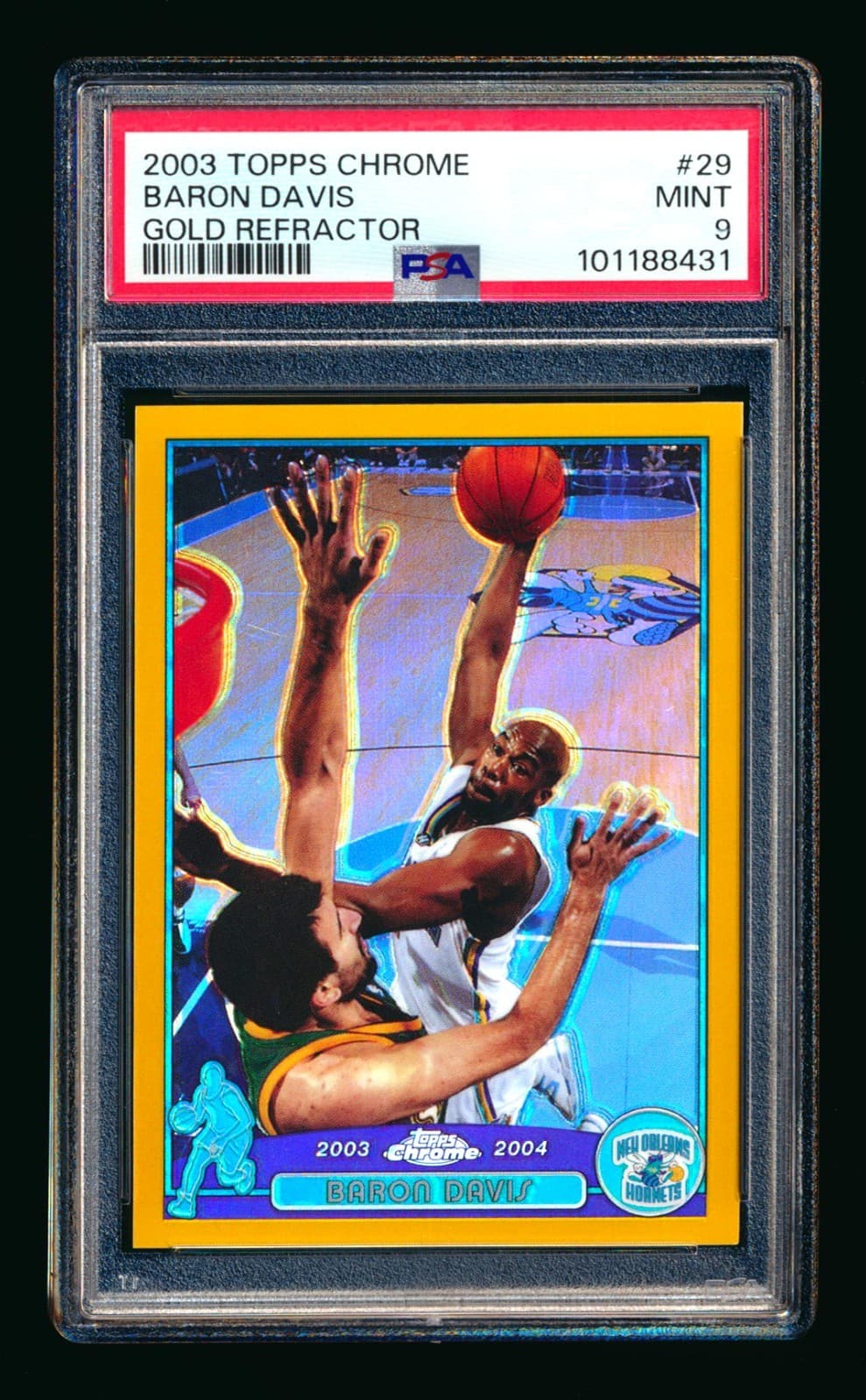 -04 BARON DAVIS GOLD /99 ! RAR 2003 Topps Chrome 2003 Topps Chrome