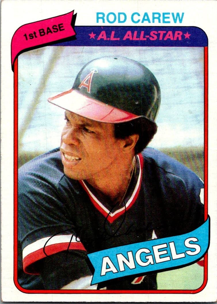 Rod Carew California 1980 Topps