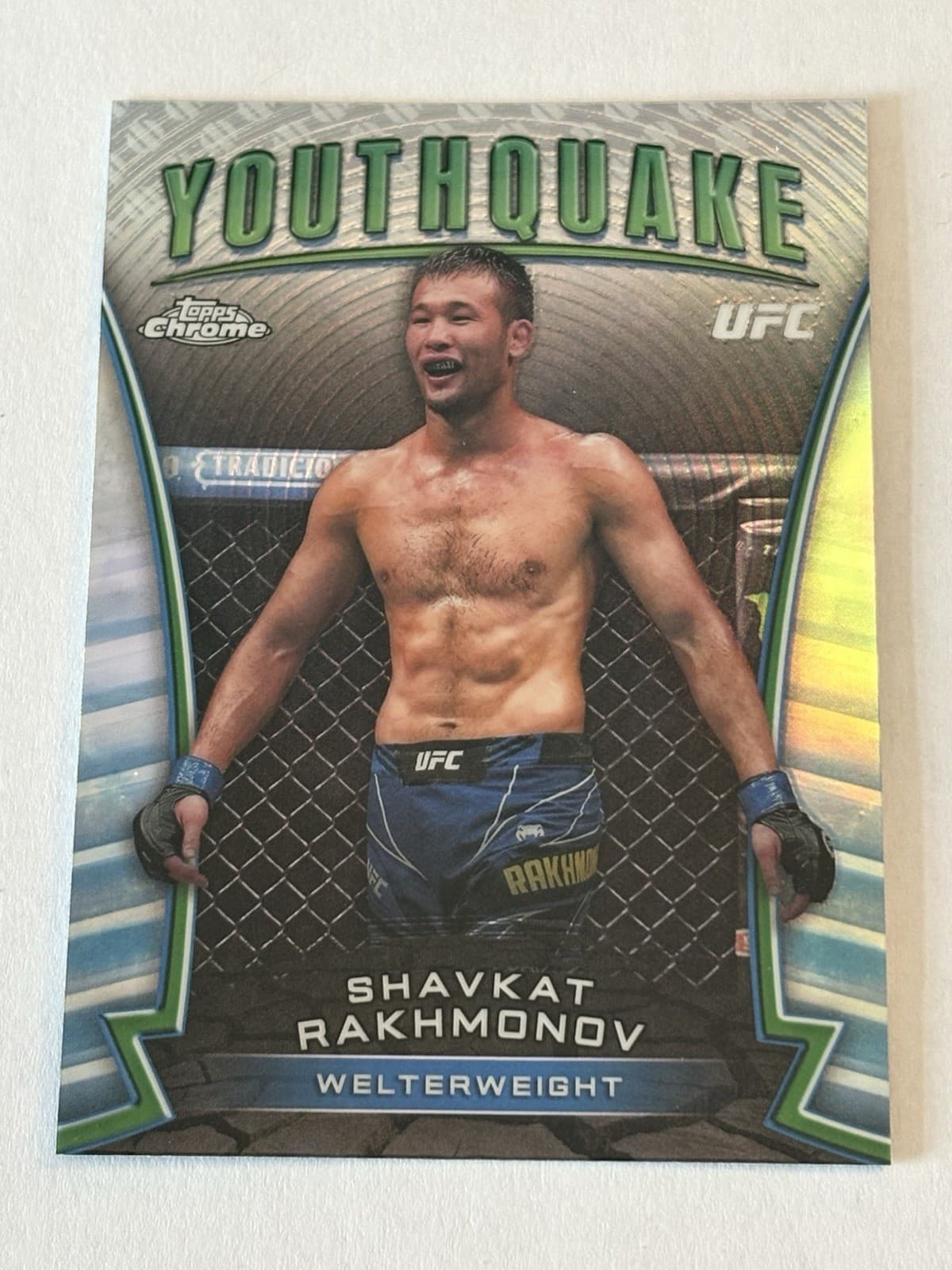 Shavkat Rakhmonov Youthquake 2024 Topps Chrome 2024 Topps Chrome