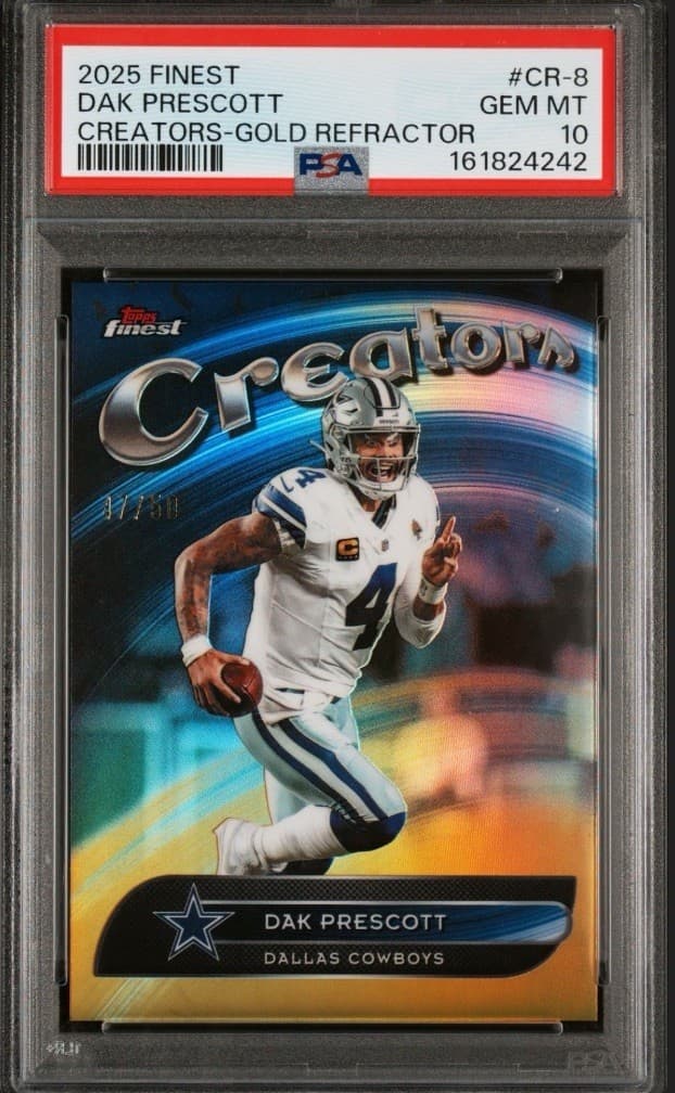 Football Dak Prescott 2025 Topps Finest 2025 Topps Finest