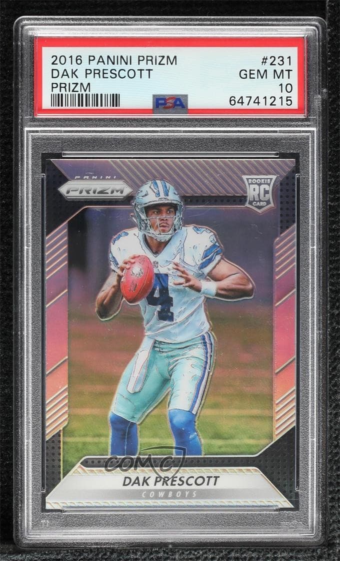 Silver Dak Prescott 2016 Panini Prizm