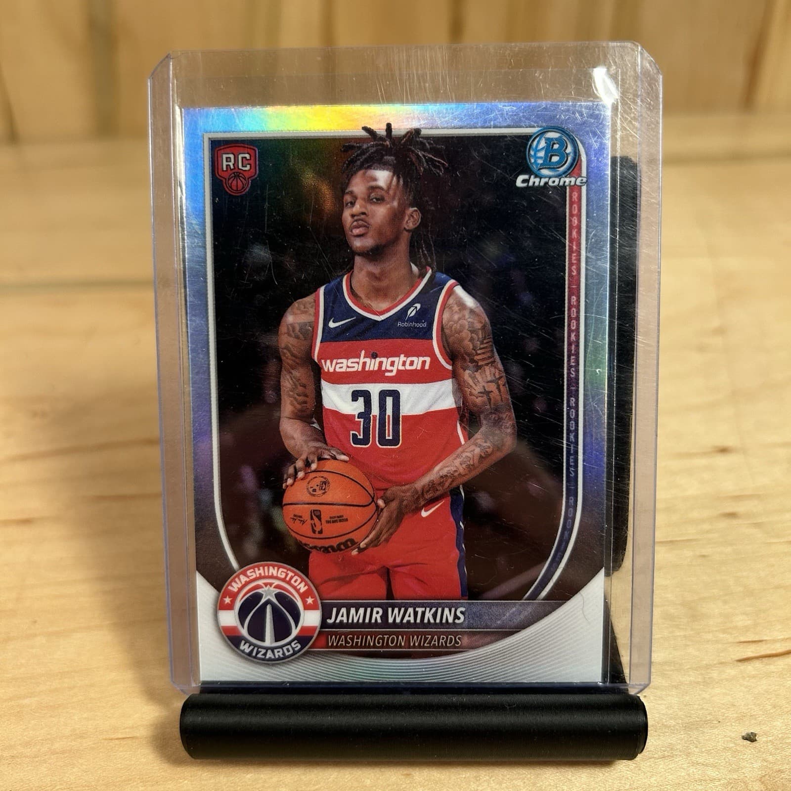 Jamir Watkins Red 2025 Bowman Chrome 2025 Bowman Chrome