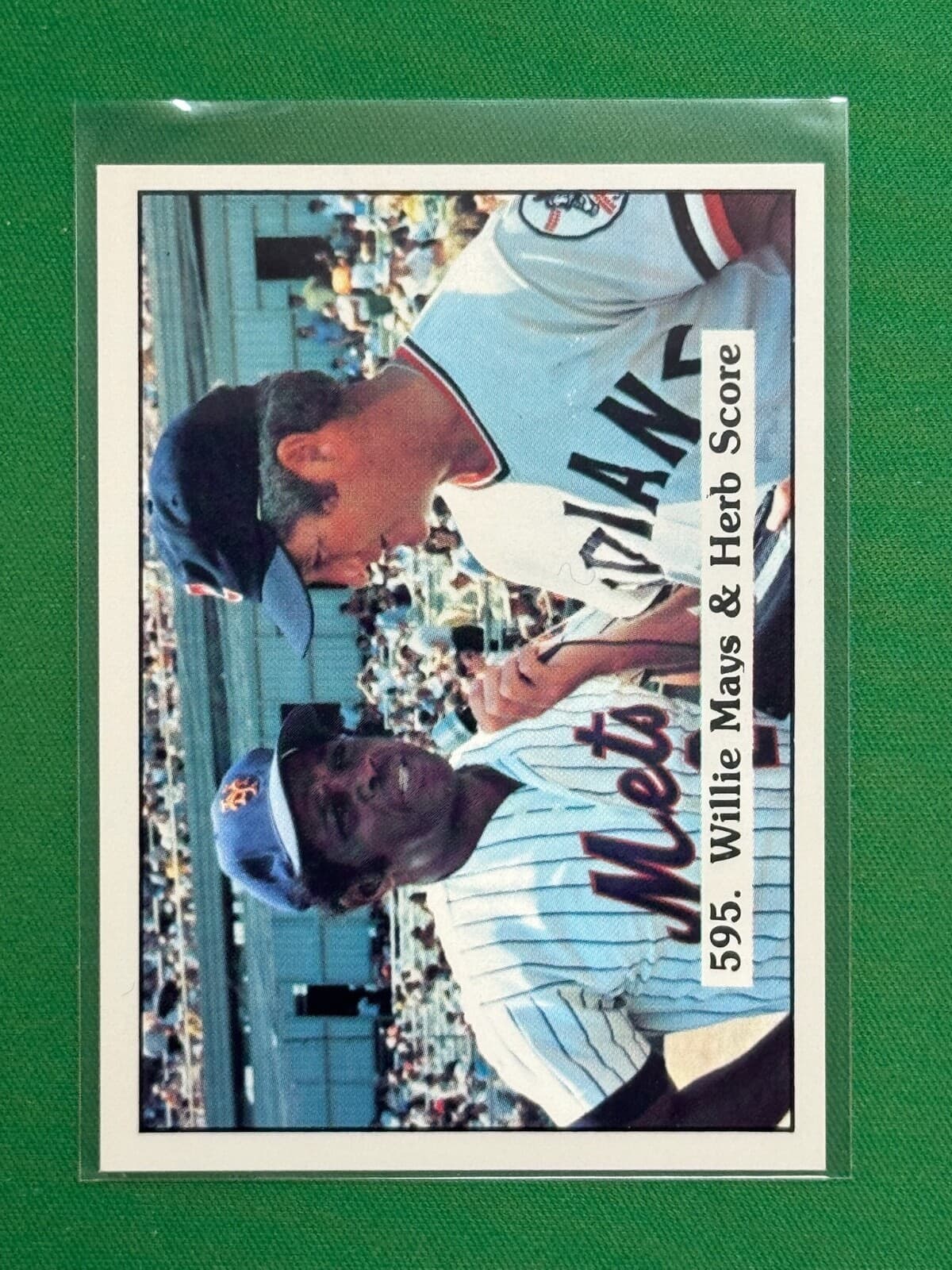 Baseball Checklist Willie 1976 Score 1976 Score