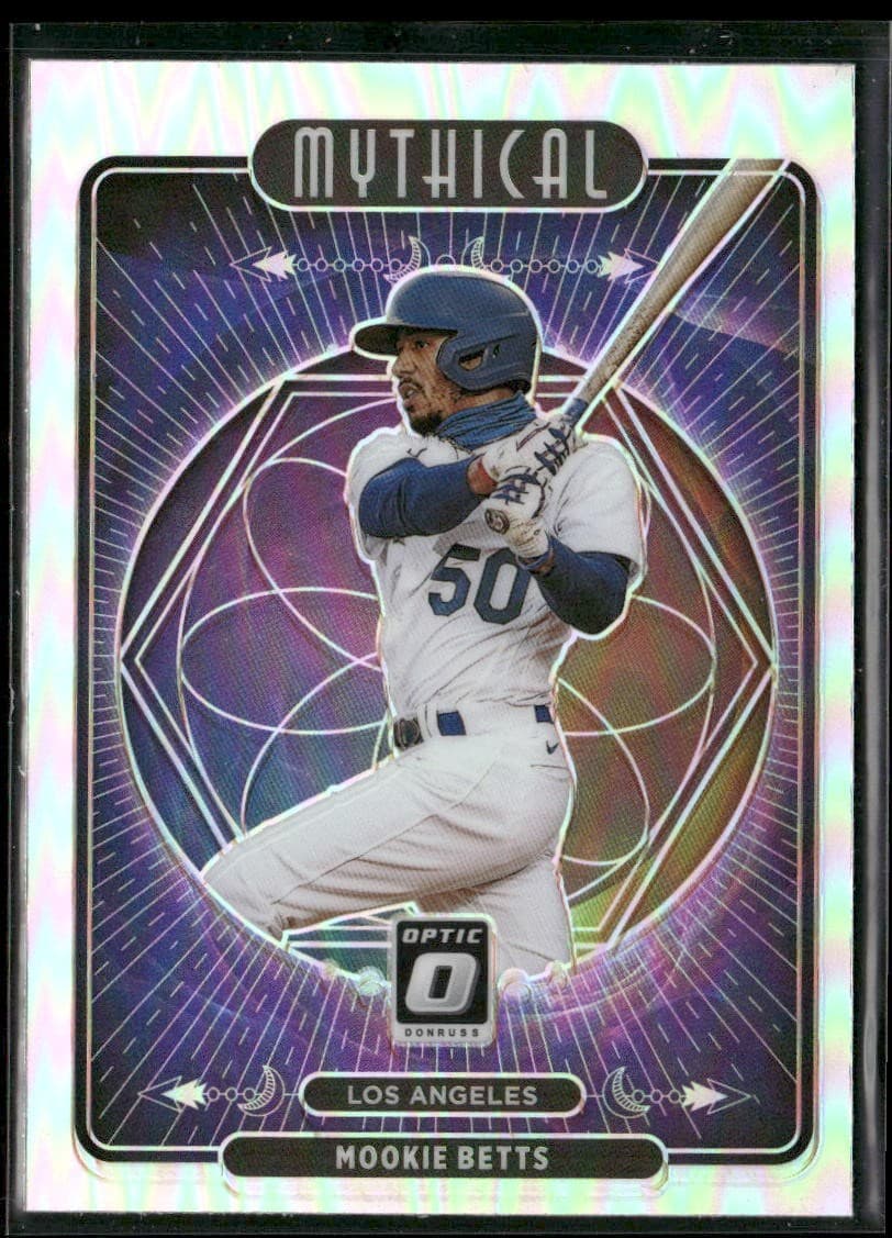 Mookie Betts Mythical 2021 Donruss Optic 2021 Donruss Optic holo