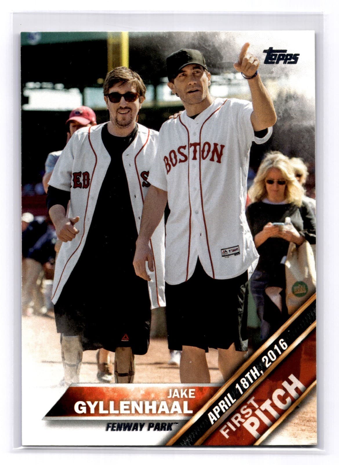 Jake Gyllenhaal Red 2016 Topps Update
