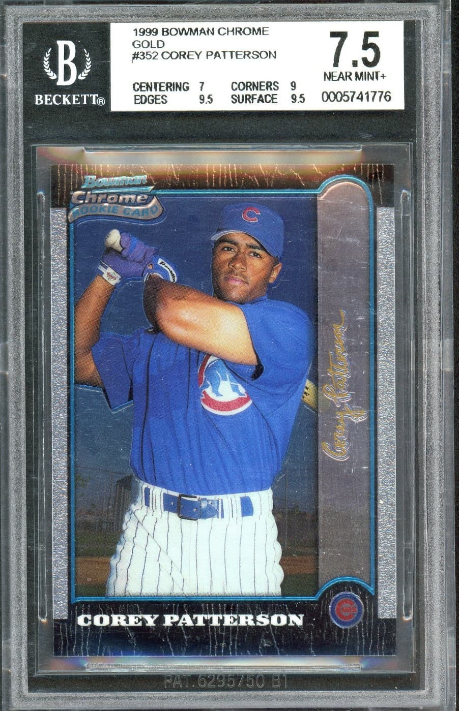 Corey Patterson trading card