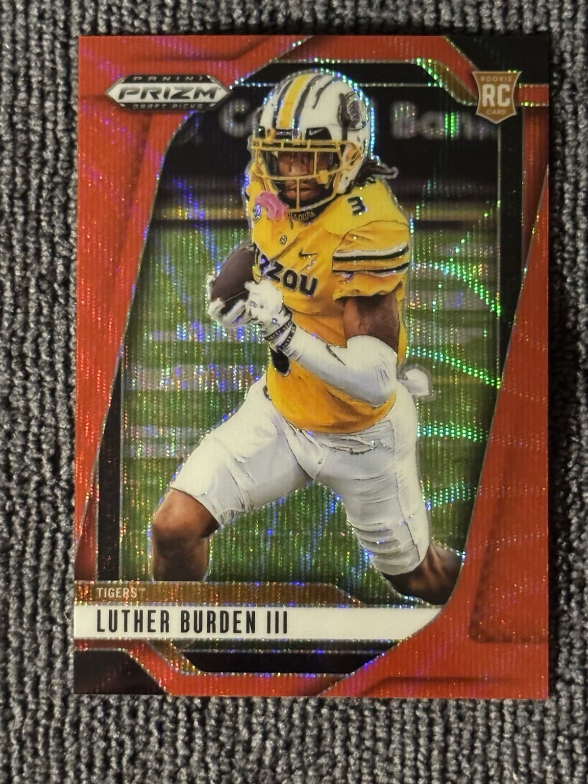 LUTHER BURDEN III DRAFT RED WA 2025 Panini Prizm 2025 Panini Prizm