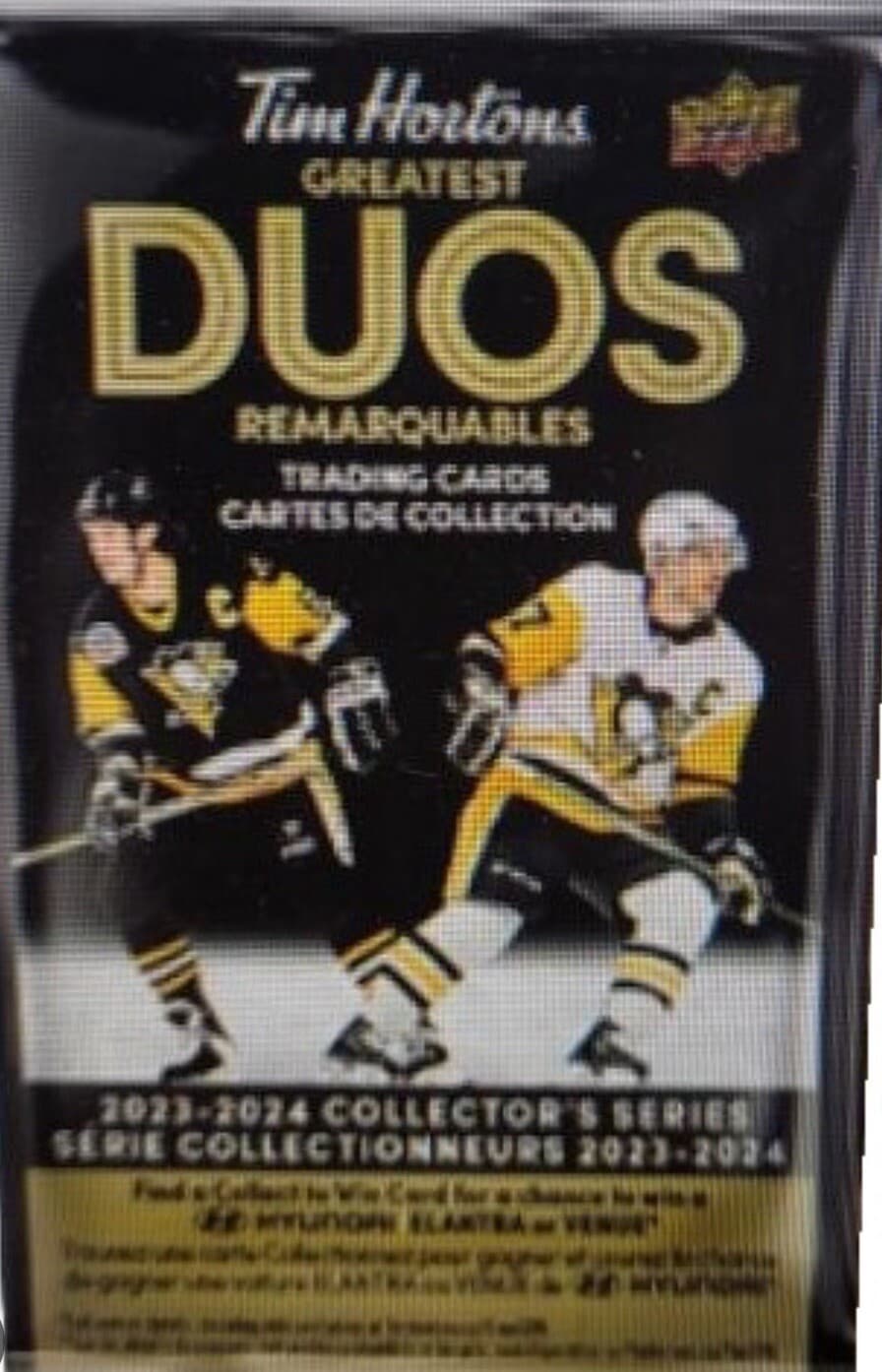 -24 UD TIM HORTONS DUOS HOCKEY
