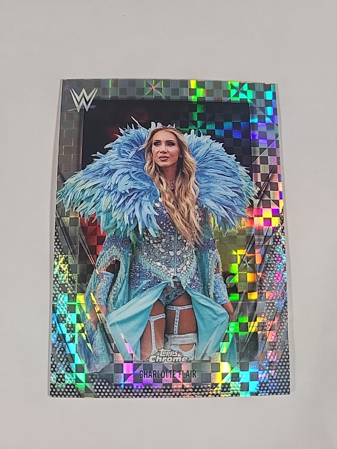 Charlotte Flair trading card