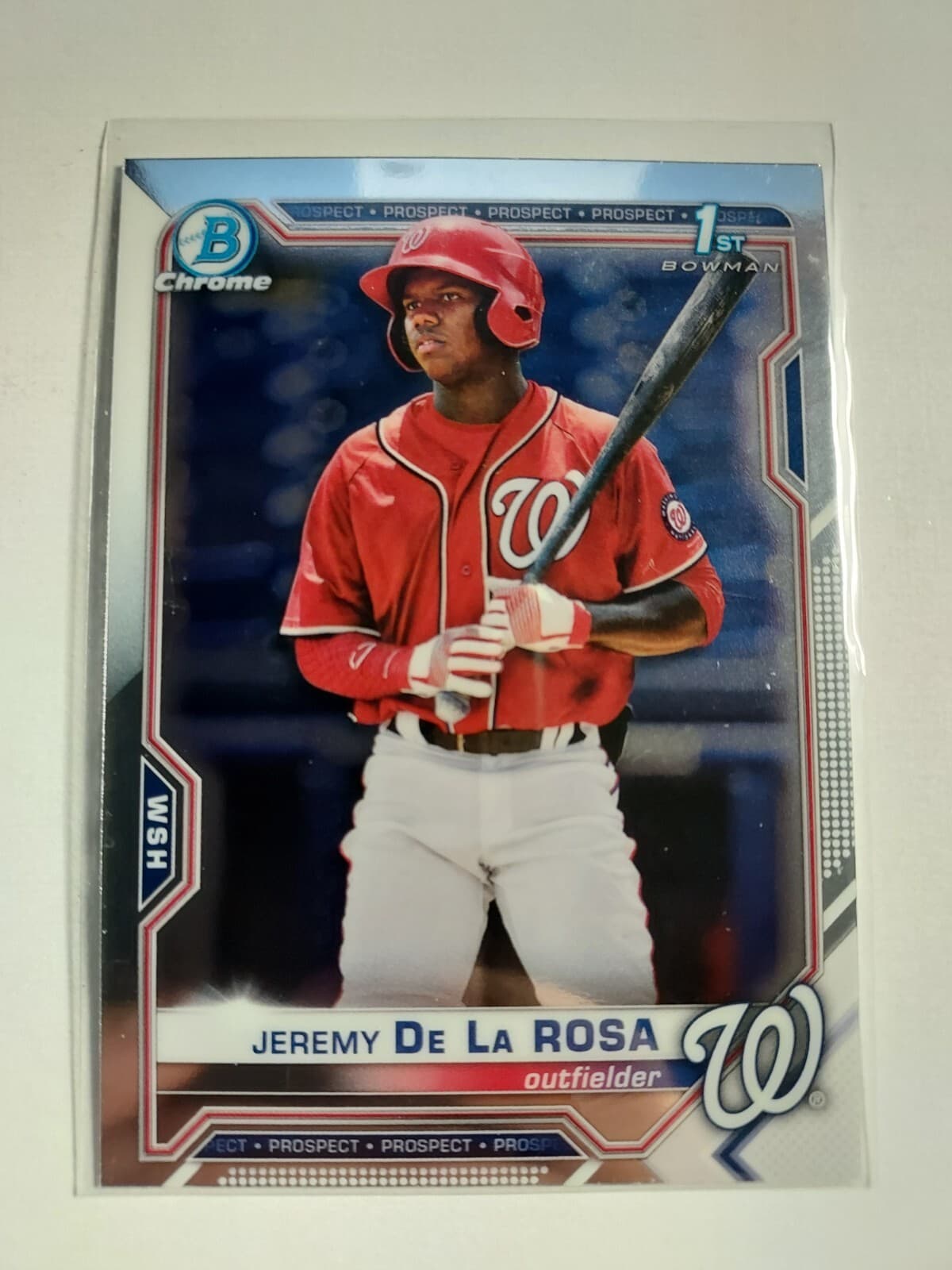 Jeremy De La 2021 Bowman Chrome 2021 Bowman Chrome