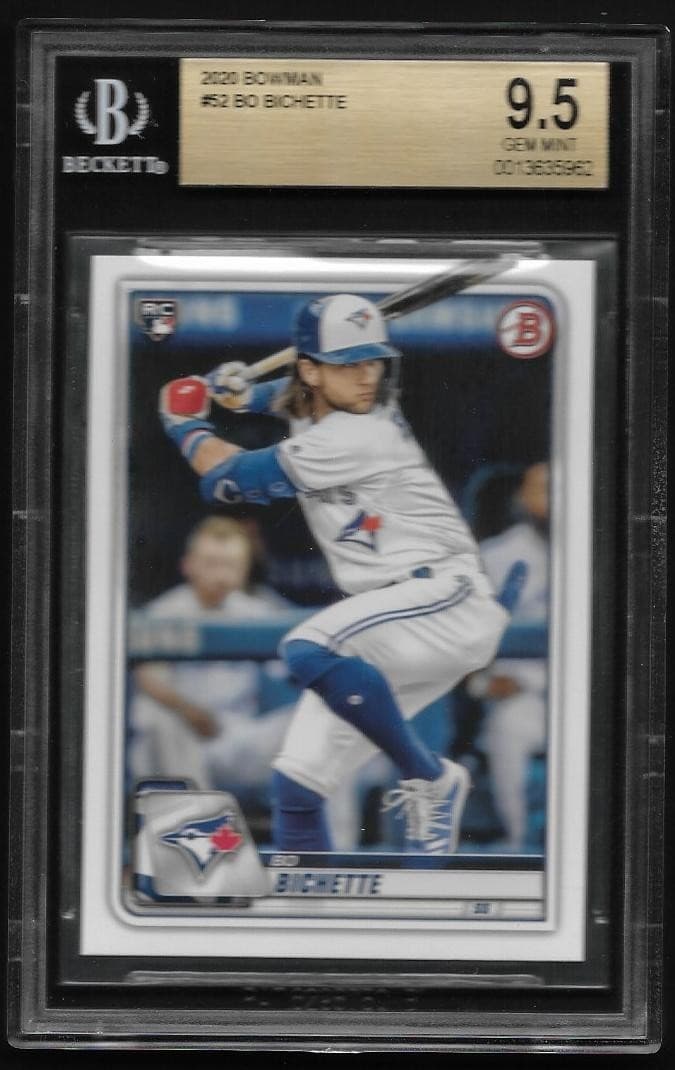 Bo Bichette trading card