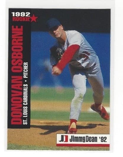JD JIMMY DEAN BASEBALL STARS D #7