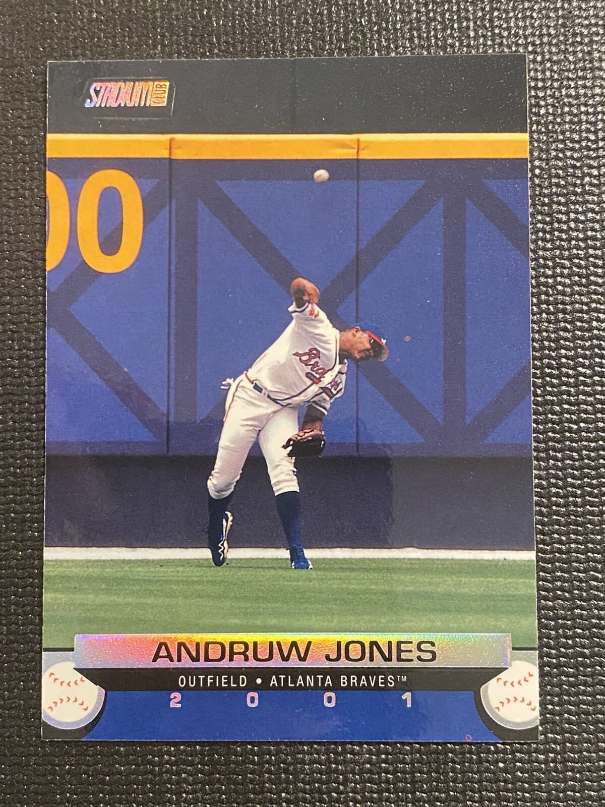 Andruw Jones Atlanta 2000 Topps Stadium Club 2000 Topps Stadium Club
