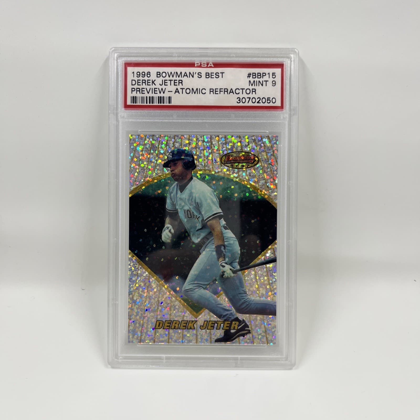 Previews Derek Jeter 1996 Bowman 1996 Bowman refractor