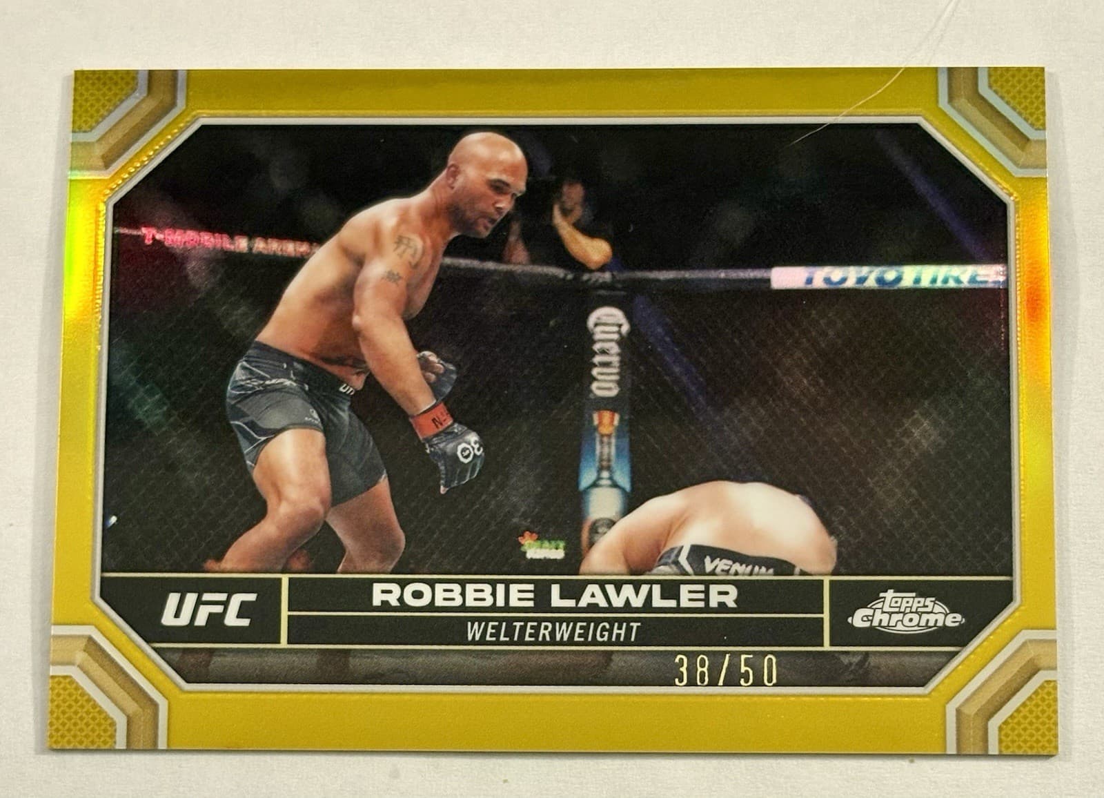 Robbie Lawler True 2024 Topps Chrome 2024 Topps Chrome gold