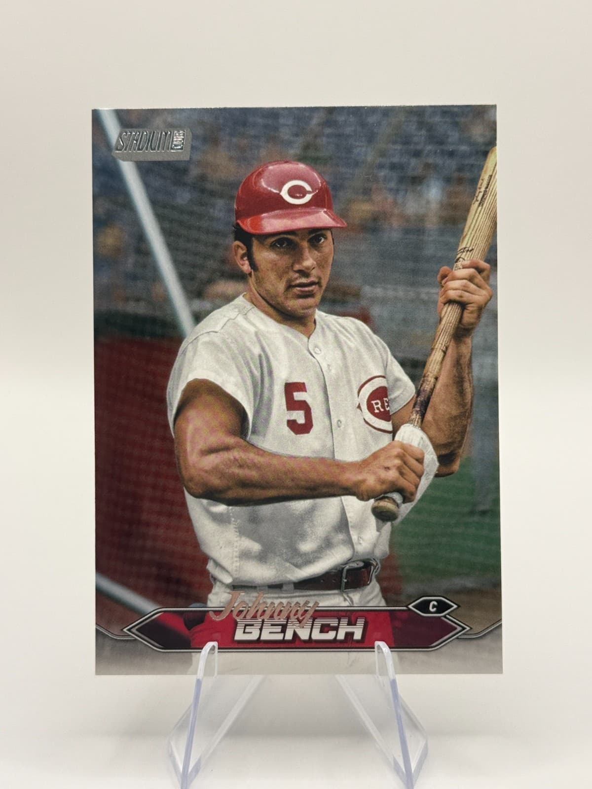 Johnny Bench Cincinnati 2024 Topps Stadium Club 2024 Topps Stadium Club
