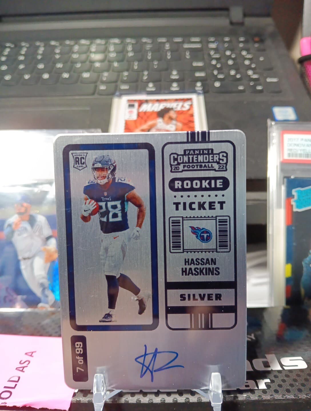Silver Hassan Haskins 2022 Panini Contenders 2022 Panini Contenders silver