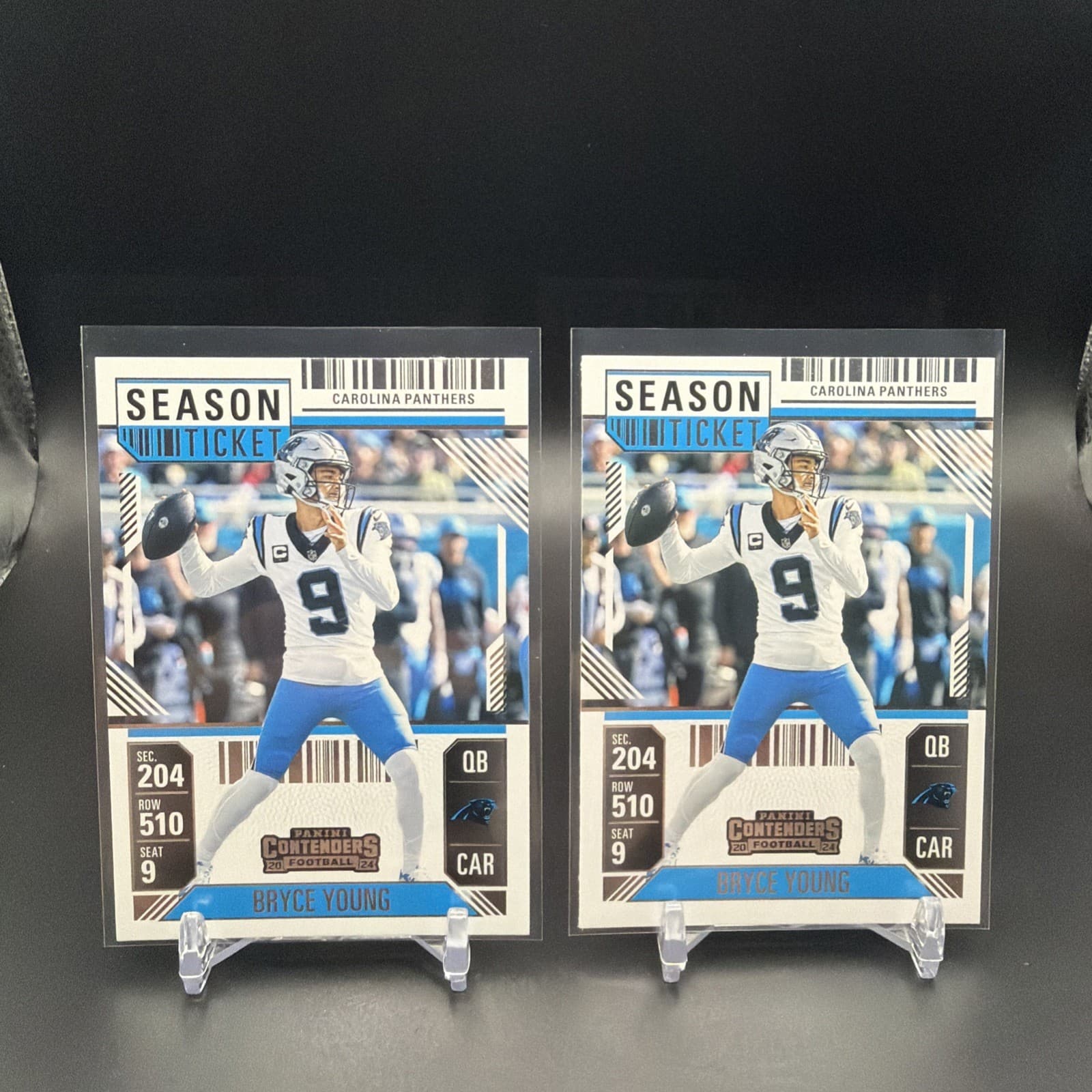 Bryce Young Panthers 2024 Panini Contenders 2024 Panini Contenders