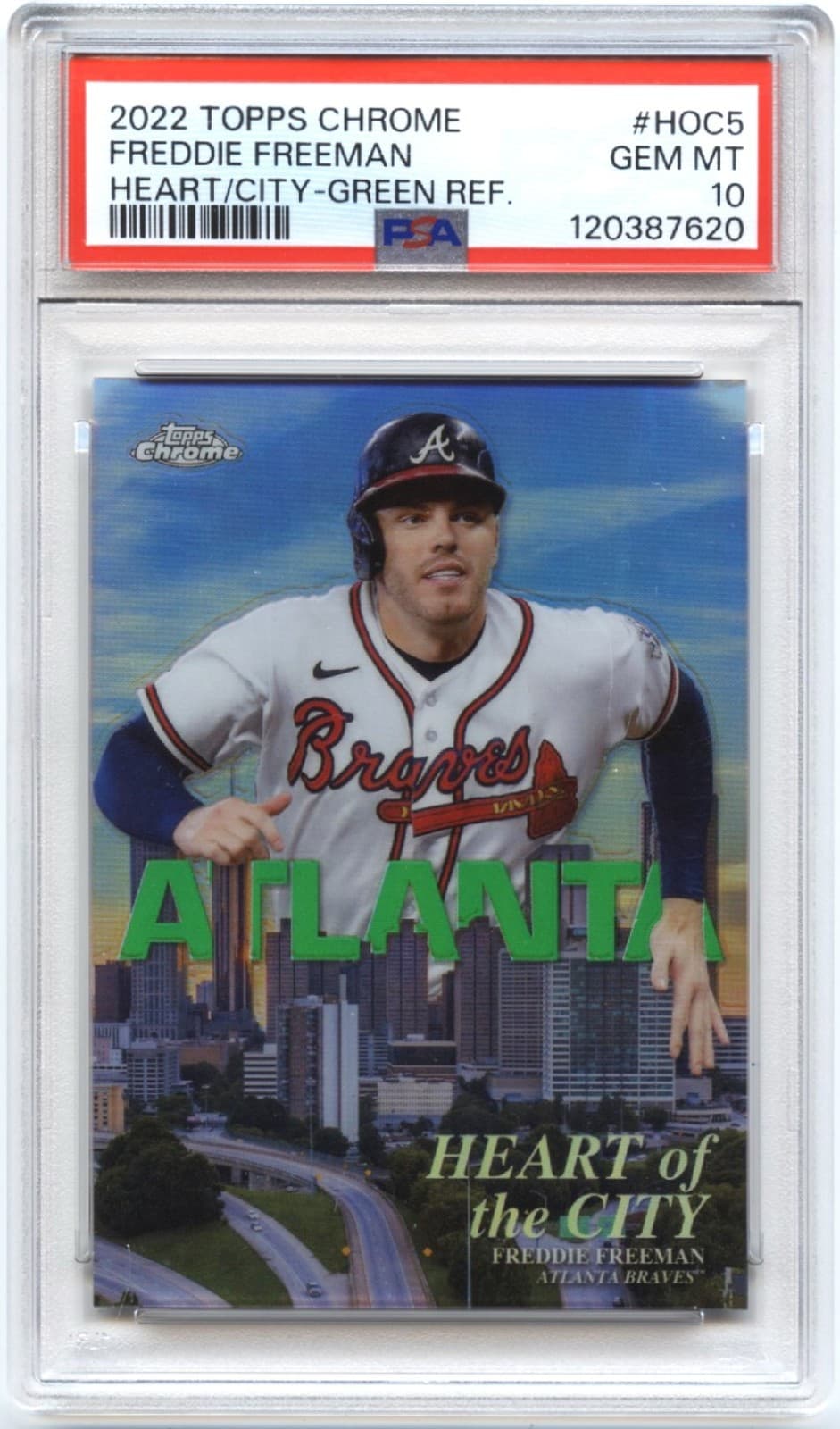 Freddie Freeman 2022 Topps Chrome 2022 Topps Chrome
