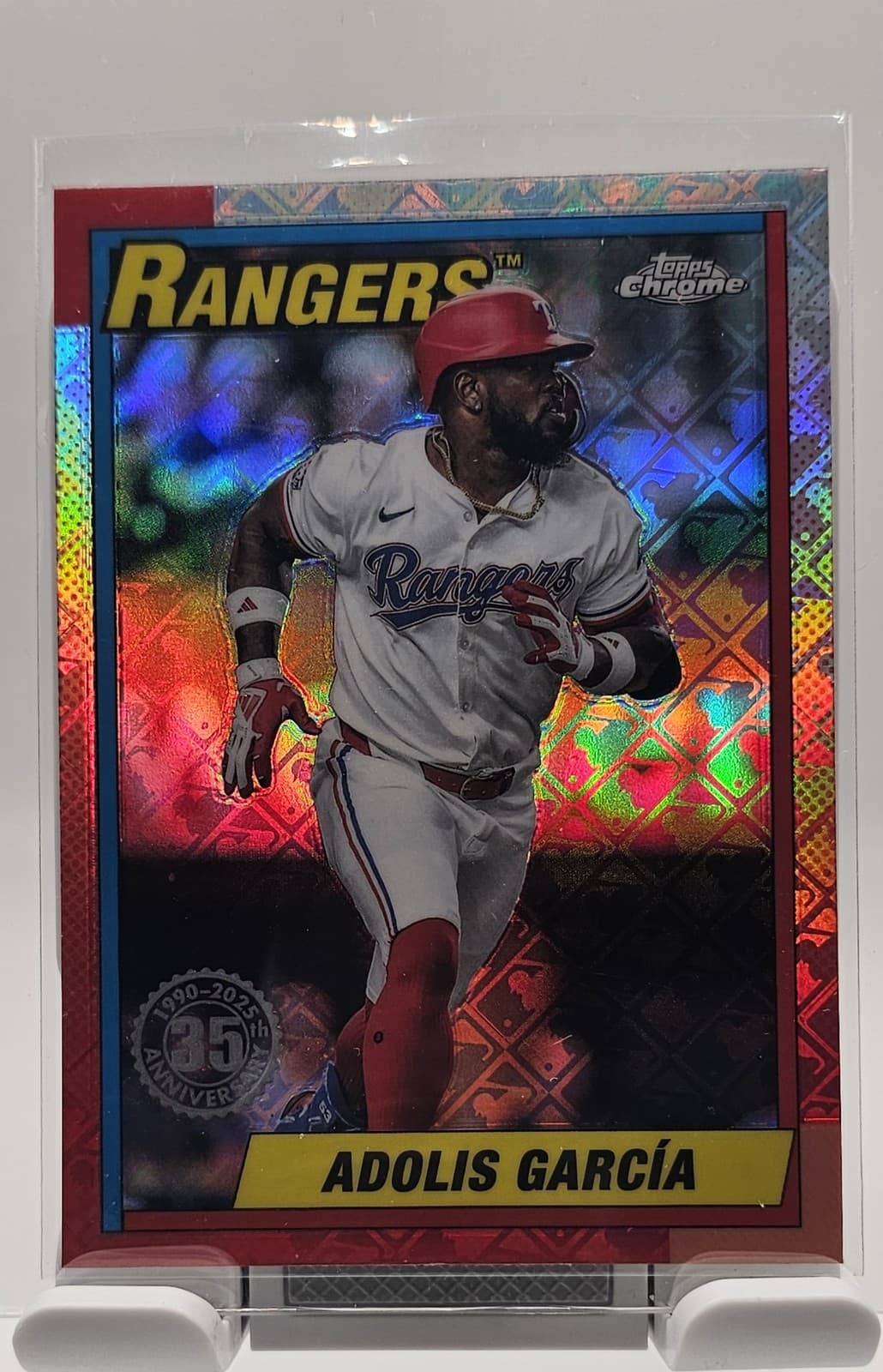 Logofractor Adolis Garc 2025 Topps Chrome 2025 Topps Chrome